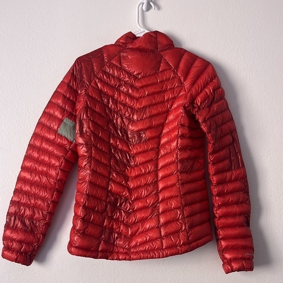 Mountain Hard Wear Nikwax Hydrophobic Down Jacket Size XS Red Ghost Whisperer - Picture 4 of 12